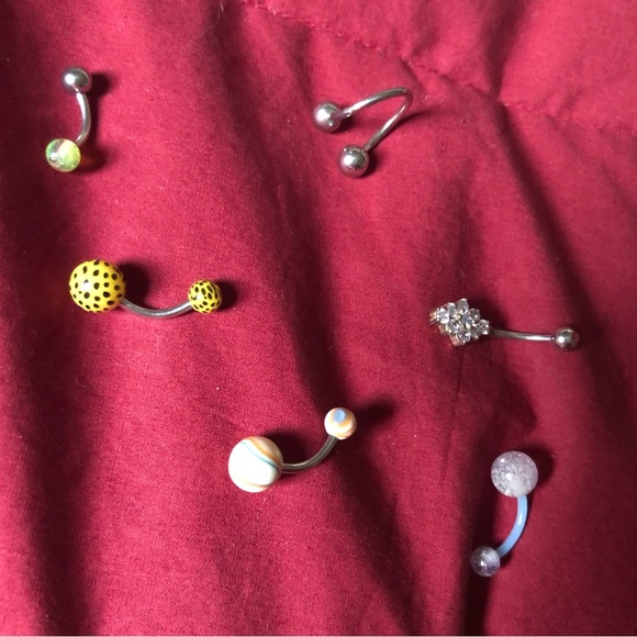 Y2K Belly Button Rings - Picture 2 of 4